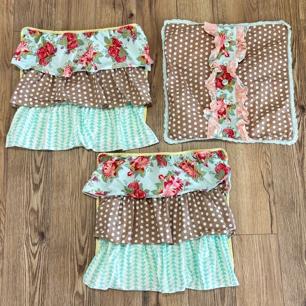 Matilda Jane Pillow Shams Set of 3 Size 16x16